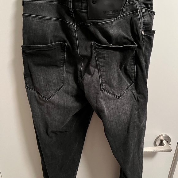 Gabba CORE - Rey Slim Fit K4714 - Black Denim Used- 31 Inch Waist - Picture 3 of 6